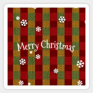 Merry Christmas - Scandinavian Yule Magnet